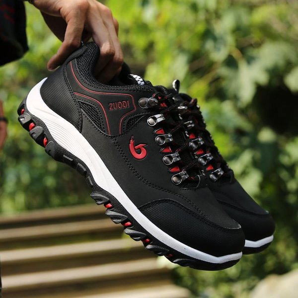 Tuinanle MęSkie Buty Trampki Na Co Dzień Trenerzy Buty Do Biegania Fitness 46 Black-image