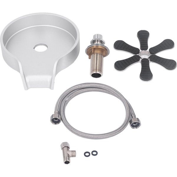 Enjuagavasos Para Fregadero De Cocina Almohadilla Base Antideslizante Seis Hojas Grifo Enjuagavasos Para Fregaderos De Cocina-image