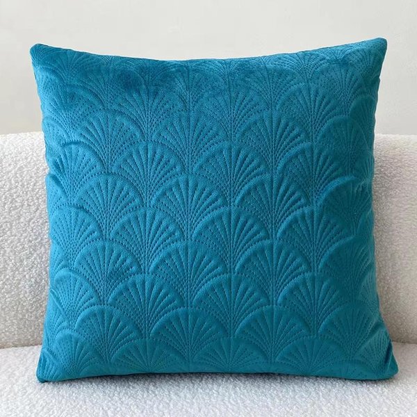 1 Funda De CojíN De Terciopelo Con DiseñO 45*45Cm Funda De CojíN Decorativa Para Sofá Sala De Estar Dormitorio DecoracióN Funda De CojíN Beige Gris 45X45Cm-image
