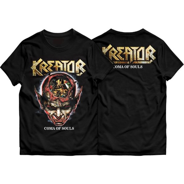 ColeccióN Kreator Banda Coma Of Souls Camiseta Negra Todas Las Tallas S-5XL KK333 Camiseta Unisex S Black-image