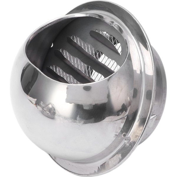 Campana De VentilacióN De Acero Inoxidable Cubierta Exterior A Prueba De Lluvia Y Viento Acero Inoxidable Cubierta De VentilacióN Accesorio De Salida-image