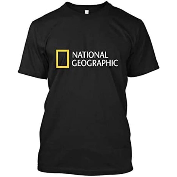 MęSka Koszulka Z KróTkim RęKawem Z Logo National Geographic XL-image
