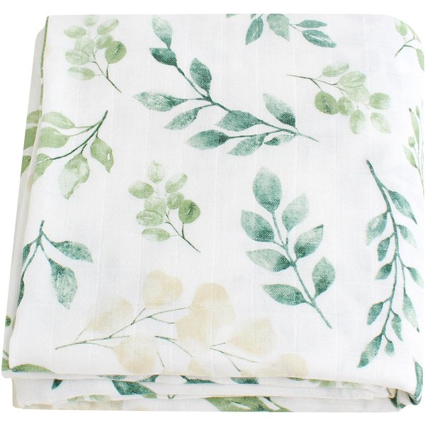 Manta Muselina De AlgodóN Bambú 120X120Cm Envoltorio Para Bebé Toalla De BañO Para ReciéN Nacidos Gasa Envoltura Para BebéS NiñOs Saco De Dormir Mantas Para BebéS-image