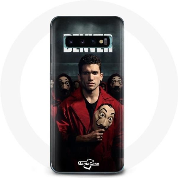 Funda Para Samsung Galaxy S10 Edge La Casa De Papel MáScara De Denver-image