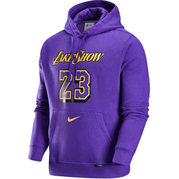 Kolekcja Nike X NBA James Los Angeles Lakers City Edition, Polar Li L Purple-image