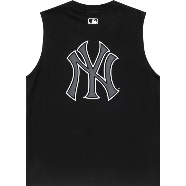 MLB New York Yankees Logo Trasero Moda Deportiva Chaleco Casual Unisex Chaleco Negro 3ATKB0233-50BKS XS-image