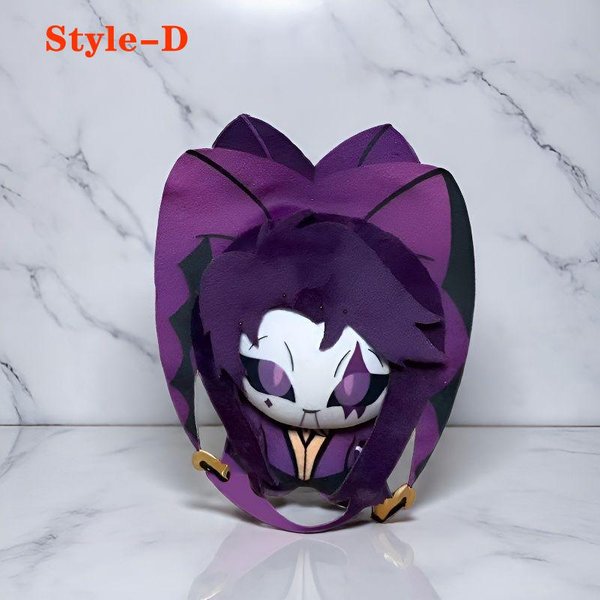 Varios Estilos Lindo Circo Anime Juego Freak Personaje Pierrot ArlequíN Y BufóN Peluches Llavero Colgante Para Bolso Peluche MuñEco About 10Cm-image