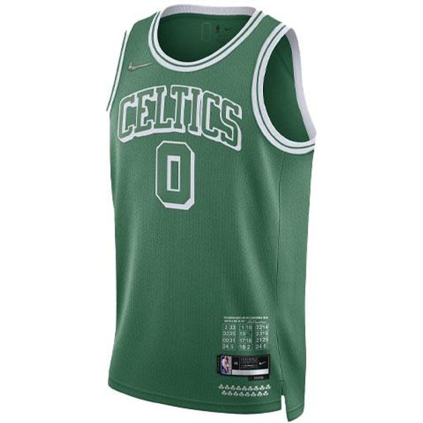 Camiseta Swingman Nike Boston Celtics Jayson Tatum EdicióN Ciudad 2XL-image