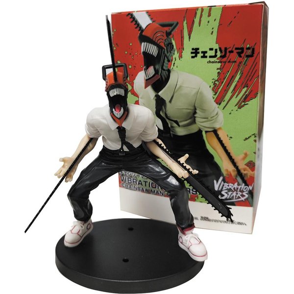 Figura De Anime Chainsaw Man Denji De 19 Cm Denji/Power Modelo De AccióN 1560 Figura De Chainsaw Man Denji Figura Coleccionable Para Adultos MuñEco Juguete Calidad Premium-image