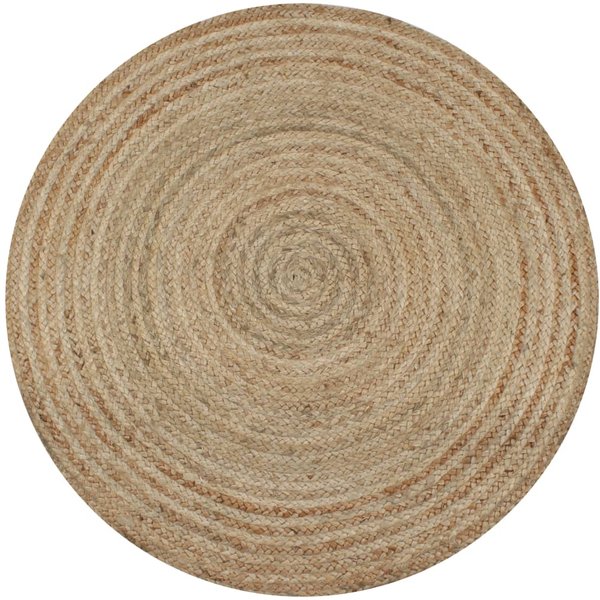 Vidaxl Dywan Pleciony Z Juty, 150 Cm, OkrąGłY-image