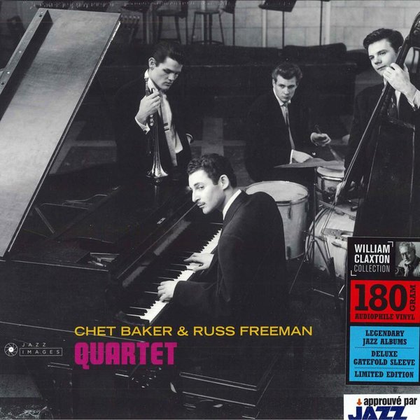 PłYta LP Chet Baker Quartet - Chet Baker & Russ Freeman Quartet 37067 Jazz Images 2018 Europa Jazz Gray-image