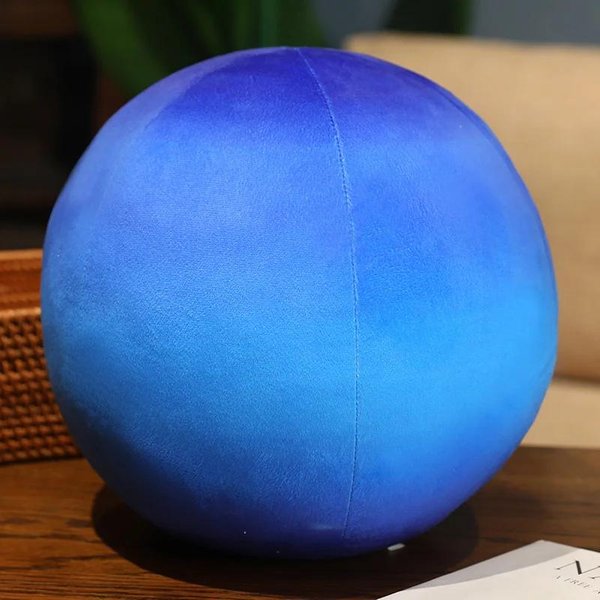 Nuevo17Cm/27Cm SimulacióN Tierra Luna Sol Marciano Mercurio Esfera Peluche Juguete Almohada Estrella MuñEca DecoracióN HabitacióN Regalo De CumpleañOs Para NiñOs NiñOs 17Cm-image