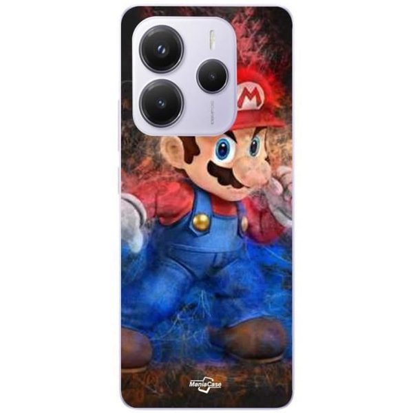 Coque Xiaomi Redmi Note 14 5G Super Mario Bros Jeux Maniacase-image