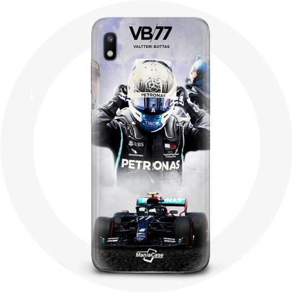 Funda - Valtteri Bottas - Samsung Galaxy A10 - Negra - Flexible - Deportiva Negro-image