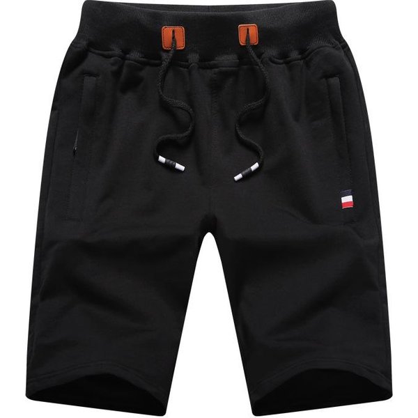 Pantalones Cortos De Verano Para Hombre Pantalones Casuales De CháNdal Streetwear Hip Hop Jogger Pantalones Cortos De Playa Xxxxl Negro-image