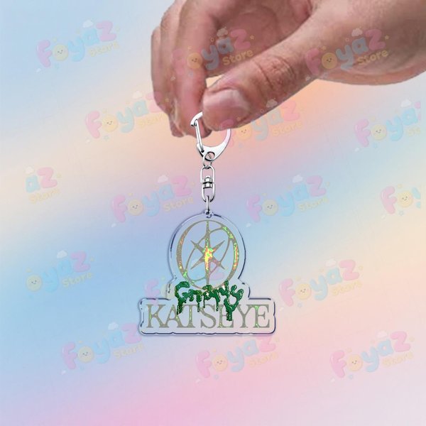 Moda K-Pop Katseye Sis Breloki Akcesoria Torba Softisstrong Megan Manon Breloki BiżUteria Prezenty Dla Przyjaciół Gray-image