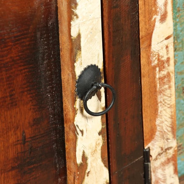 Aparador De Madera Maciza Recuperada 120 X 35 X 76 Cm-image