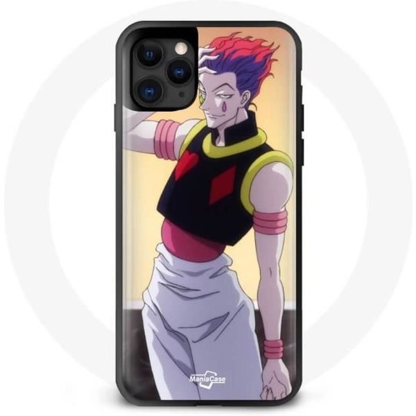 Funda De TeléFono - Maniacase - Iphone 12 Pro - Hisoka Morow - DiseñO Anime Hunter X Hunter - Flexible-image