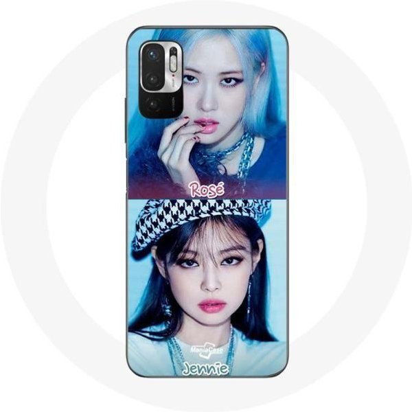 Funda Para Xiaomi Redmi Note 10T 5G Blackpink Grupo K-Pop Chicas Jennie Y Rosé Lovesick Girls PóSter El áLbum-image