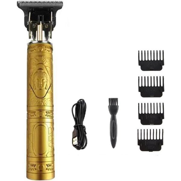 Recortadora Para Hombres, Cortadora De Pelo, MáQuina Para Cortar Cabello, Recortadora Profesional, Afeitadora EléCtrica Para Barba, BarberíA USB-image