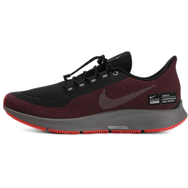 Nike Air Zoom Pegasus 35 Shield Negro Rojo AA1643-004 42.5 Black-image