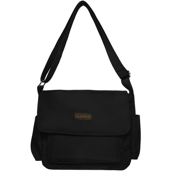 Damskie Szkolne Torby Listonoszki Dla Nastolatek Torba Na Ramię Damskie Markowe Torebki DużA Pojemność Solidne PłóCienne Torby Crossbody-image