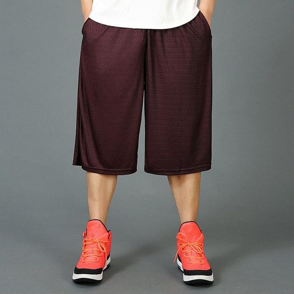 Pantalones Cortos De Baloncesto De Verano Para Hombre, Pantalones Cortos Deportivos Sueltos De Gran TamañO, Pantalones De Playa Transpirables Informales M-image