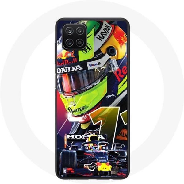 Funda Samsung Galaxy A12 FóRmula 1 Sergio PéRez Piloto De Automovilismo F1-image