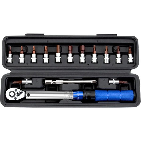Llave DinamoméTrica De LiberacióN RáPida Llaves DinamoméTricas Preestablecidas De Alta PrecisióN 2-24 N.M Torque Ajustable 14 Pulgadas Varios Colores-image