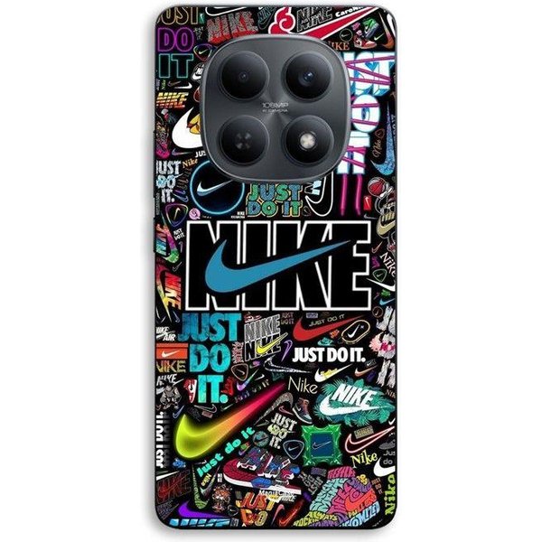 Etui Dla Xiaomi Redmi Note 15 5G Nike Air Kolorowe Styl Just Do It Pikachu Goku Maniacase Czarny-image