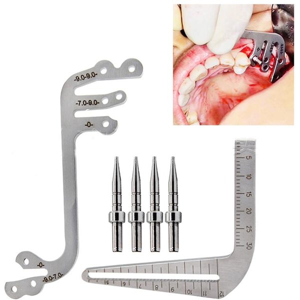 Juego De GuíA De Implante Dental, Localizador De PlantacióN Oral, GuíA De Posicionamiento, Regla De Posicionamiento De PerforacióN, Regla De áNgulo-image
