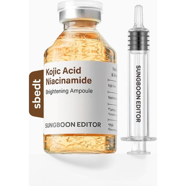 Sungboon Editor ÁCido KóJico Niacinamida Ampolla Iluminadora Tono Glow Cuidado Facial SéRum 40Ml-image
