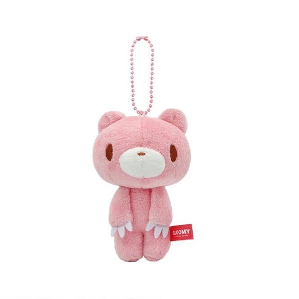 Juguete Colgante De Peluche Oso Rosa De 12 Cm Oso Rosa Sangriento Juguete Suave Juguete Oso De Peluche Animal De Peluche Almohada Para NiñOs Regalo De CumpleañOs-image