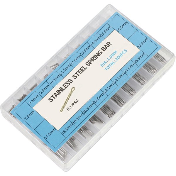 Pasadores De EslabóN Para Correa De Reloj De Pulsera De 1,0 Mm Pasadores De EslabóN Piezas De Reloj De Acero Inoxidable 304 7,5 Mm‑26,5 Mm-image