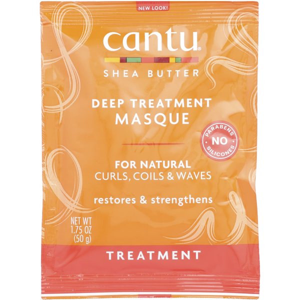 Cantu, Manteca De Karité, Para Peinados Naturales, Mascarilla Capilar De Tratamiento Profundo, 50 G (1,75 Onzas)-image