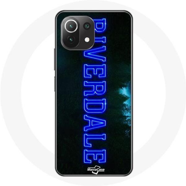 Funda - Riverdale - Xiaomi Mi 11 Lite - Flexible - Logo Azul - ProteccióN SintéTica Azul-image