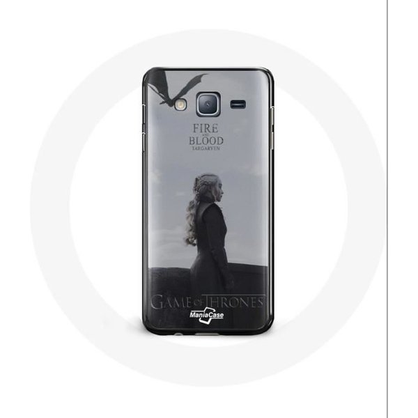 Funda Para Samsung Galaxy A3 Juego De Tronos Temporada 8 Daenerys Targaryen Fuego Y Sangre El Trono De Hierro-image