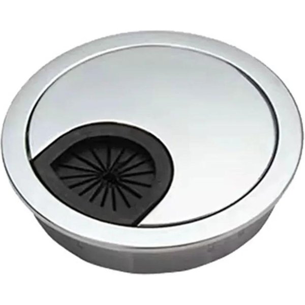 50/60/80MM Pokrywa Otworu Na Kabel Port WyjśCia PrzewodóW Pokrywa Puszki Do Wprowadzania Kabli Puszka Do Przeprowadzania Kabli Biurko Organizer Przepust Kablowy 50MM-image