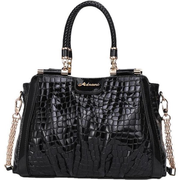 Bolso De Mujer Estilo Nuevo Bolso De Mano Para Madre Gran Capacidad Bolso De Hombro De Moda Para Mujer Estampado De Leopardo-image