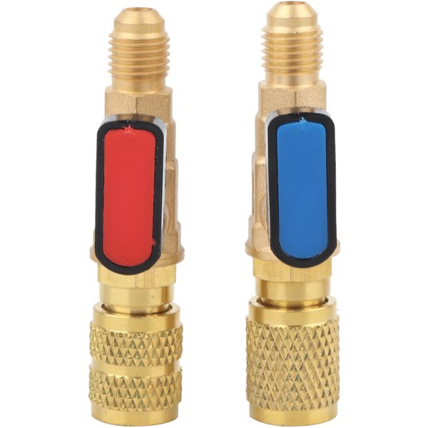 ZawóR Czynnika ChłOdniczego Adapter WężA Do ŁAdowania Klimatyzacji ZawóR Kulowy Do R22 R410A-image