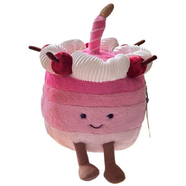 Nowa Pluszowa Zabawka Ciasto WiśNiowe, Urocza Anime, MięKka Wypchana Lalka, Kawaii, Prezent Urodzinowy, Dekoracja Pokoju, Kolekcjonerska Maskotka-image