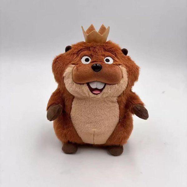 Pluszowa Zabawka Hoppers Anime Uroczy KróL Jerzy Tom Jaszczurka Pluszowa MięKkie Pluszowe ZwierząTko Pluszak BóBr Zabawka Prezent Urodzinowy Dla Dziecka 20CM-image