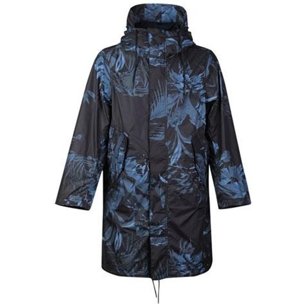 Kurtki Nike MęSkie Niebiesko-Czarne Z Kapturem Umiarkowane Inne AR1599-010 M Black-image