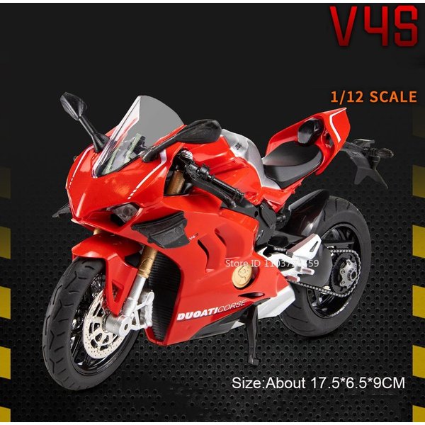 1:Modele Zabawek Motocykli Sportster S W Skali 1:12 Metalowe Odlewane CiśNieniowo V4S Miniaturowe Motocykle Gumowe Opony Z Amortyzacją Dla ChłOpcóW Prezenty-image