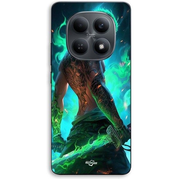 Etui Dla Xiaomi Redmi Note 15 5G One Piece Zoro 3D Manga Anime Fanart Maniacase-image