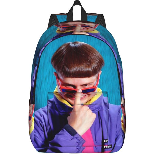 Spoczywaj W Pokoju Oliver Tree 1993-2026 Plecak Dla MężCzyzn Kobiet Nastolatka Studenta Turystyczny PodróżNy Plecak Na Co Dzień Torba Na Ramię Na Laptop ZewnęTrzny 14 Inches-image
