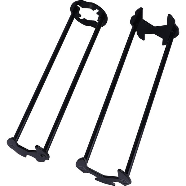 2 Piezas Llave De Lavabo Llave De Grifo Llave Multifuncional De Hierro Debajo Del Fregadero Herramienta Para Grifos Para Espacios Estrechos-image
