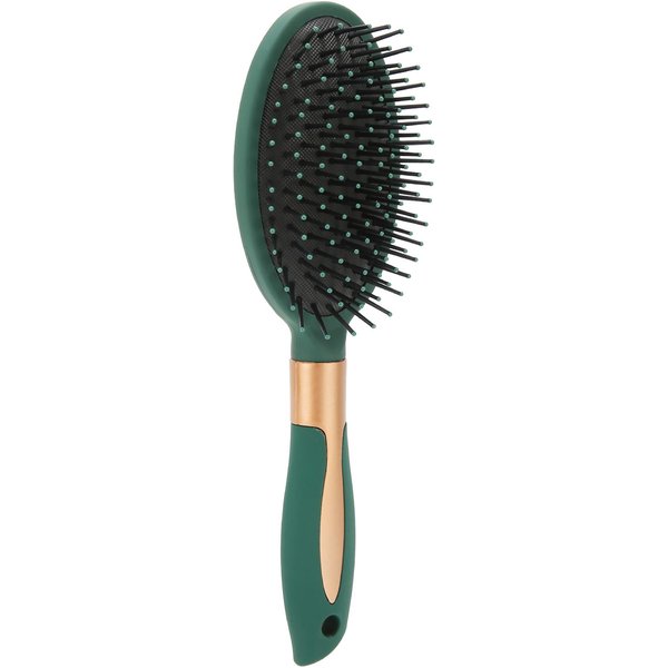 Szczotka Do WłOsóW Z Poduszką Powietrzną, MasażEm, RozczesująCa, Do Stylizacji, Matowa, Ergonomiczna RąCzka Do WłOsóW Prostych I KręConych Black-image