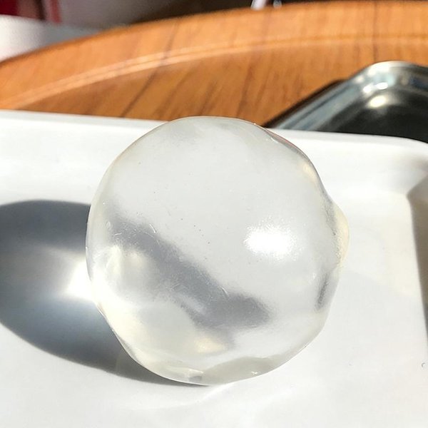Plastyczność Squishy Hi Zabawki Fidget Przezroczystość Olej Kokosowy Maltodekstryna Zabawka Do ŚCiskania Zabawna Anty-Stresowa Zabawka Sensoryczna Dla DorosłYch Prezenty BiałY-image