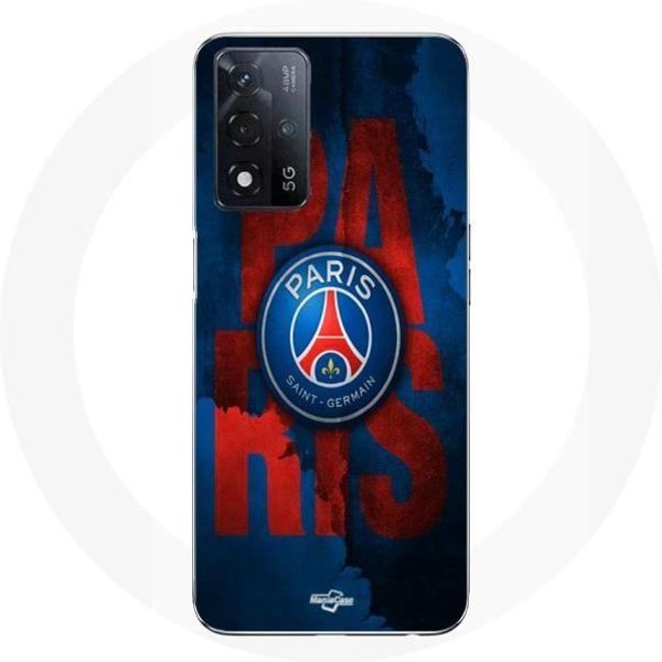 Coque Maniacase Pour Oppo A93S 5G Paris Saint Germain FC Logo Negro-image